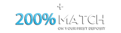 200% exclusive match deposit bonus on first deposit